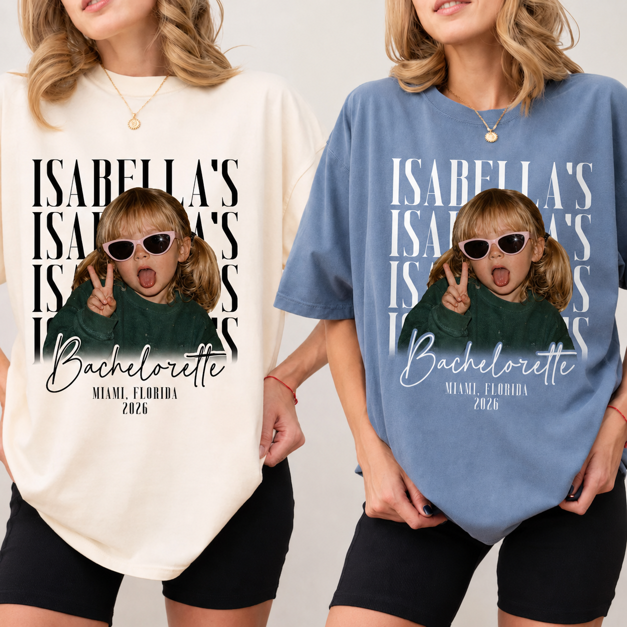 Custom Photo Bachelorette Shirts, Comfort Colors Bridal Party TShirts, Personalized Bach Club Shirts