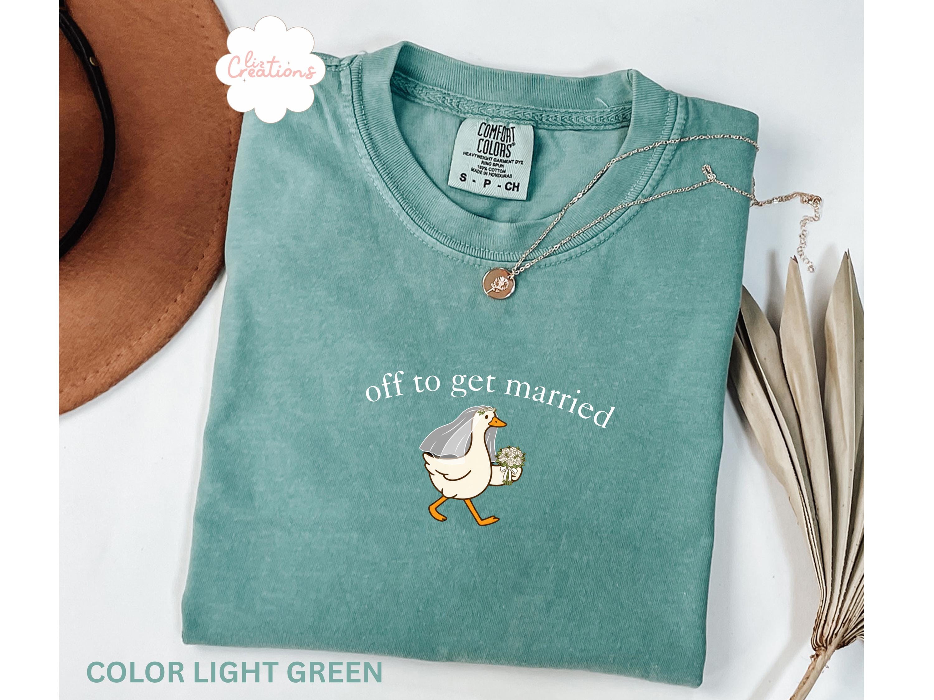 Off To Party Goose Shirt, Funny Bachelorette Comfort Colors Tee image 5