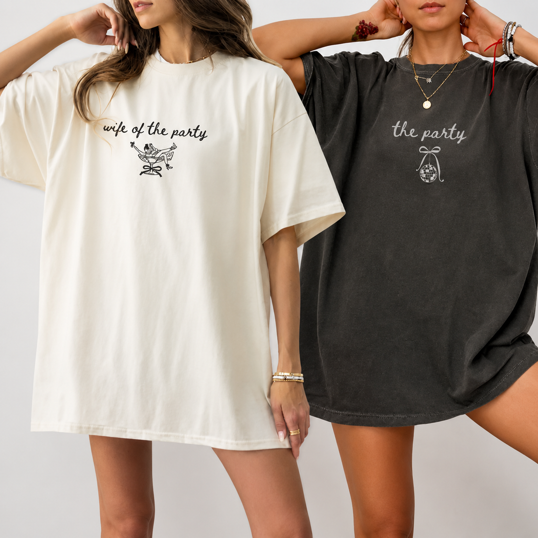 Wife of The Party Bachelorette Party Matching Shirts Bridesmaid Proposal Gift, Martini Getting Ready Bridal Party Tshirts