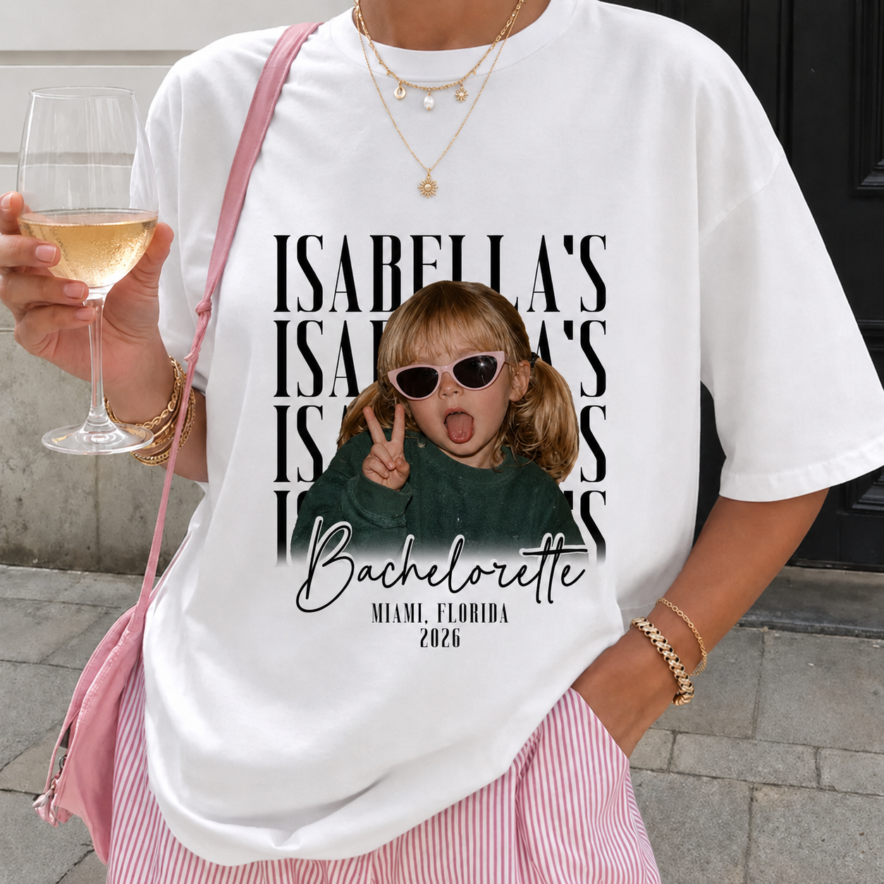 Custom Photo Bachelorette Shirts, Comfort Colors Bridal Party TShirts, Personalized Bach Club Shirts