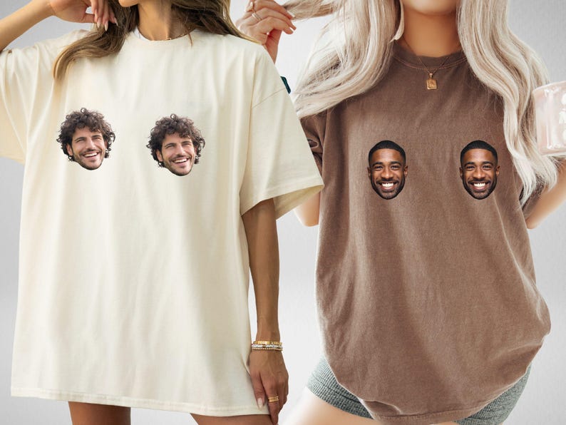 Custom Groom Face Bachelorette Party Shirts, Groom Face On A Shirt Personalized Bridal Party Shirts, Funny Bachelorette Shirts Bride To Be